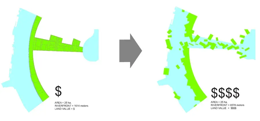 Saigon River Floating Islands - Conceptual